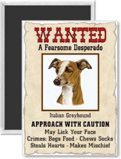   Dog Wanted Poster Fridge Magnet AKC Breeds Group Toy DWP073