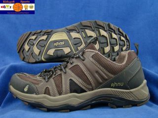 Ahnu Lodi II Smokey Brown Men Trail Hiking Shoes 8 5