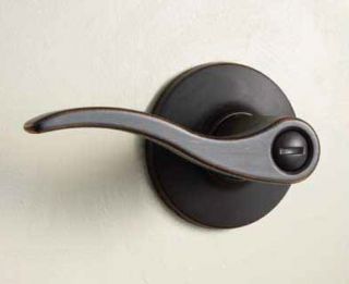 Fortis by Schlage Albemarle Interior Right Handed Lever Oil Rubbed 