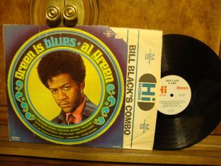 Al Green Green Is Blue RARE Withdrawn Cover St