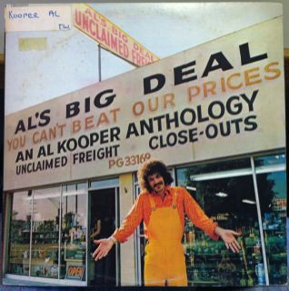 AL KOOPER als big deal unclaimed freight 2 LP VG+ PG 33169 Vinyl 1972 