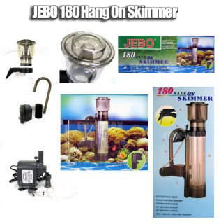 New JEBO Aquarium Tank Protein Skimmer 180 w Power Head