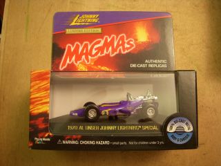 Johnny Lightning, AL UNSER SPECIAL,MAGMAS,143 SCALE,LIMITED