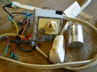 LG window air conditioner electronic parts thermostat capacitor power 