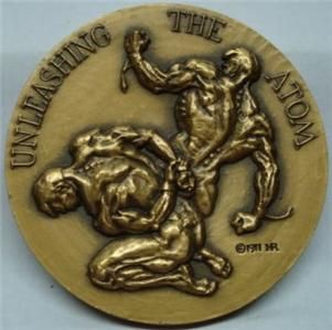 Albert Einstein Society of Medalists Unleashing The Atom Medallic Art 