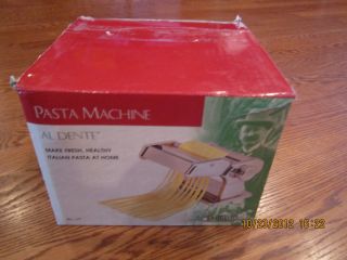 Villaware Pasta Machine Al Dente New in Open Box