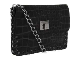 Designer BCBG BCBGeneration Abbie Black Chain Strap Purse Handbag Bag 