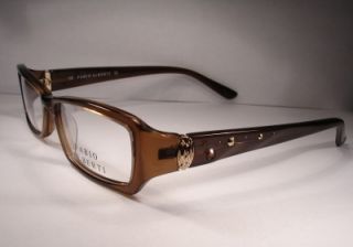 fabio alberti women eyeglass frames new 905 brown
