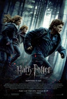 HARRY POTTER AND THE DEATHLY HALLOWS PART 1 MOVIE POSTER 2 Sided 
