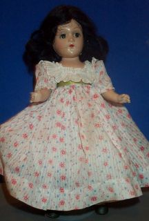   composition 11 Madame Alexander Scarlett OHara doll near mint orig