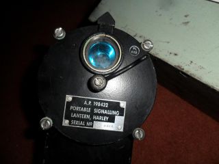   Royal Navy Signalling Lantern Case A P 198432 Harley Aldis