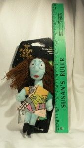 Disney Sally Shaker Doll Nightmare Before Christmas Plush Toy New on 