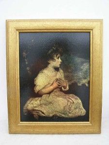 Joshua Reynolds Age of Innocence Gilt Framed Oil Painting Picture 