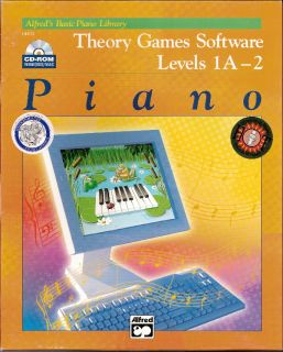 Alfred Piano Library Theory Games Kids Software 1A 2