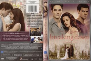 The Twilight Saga Breaking Dawn Part 1 DVD 2 Disc Set Special Edition 