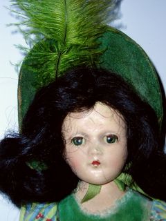 Antique 11 Composition Madame Alexander SCARLETT OHARA Doll