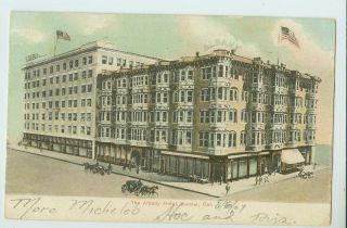 033006 Horse Buggy New Albany Hotel Denver Co 1907 Postcard 6267713733 