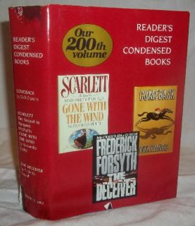 Readers Digest Condensed Vol 2 1992 1st Ed 200th Vol