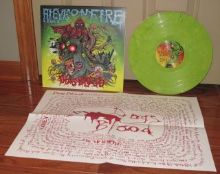 Alexisonfire Dogs Blood Green Vinyl LP City and Colour