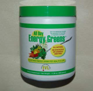 All Day Energy Greens 11 36 oz Alkalizing Green Drink IVL