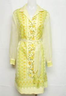 ALFRED SHAHEEN. Vintage 50s 60s. HAWAIIAN MOD. Belted Floral 