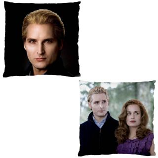 Twilight Carlisle Emmett Cullen Jasper Hale 2 Sided Throw Pillow 