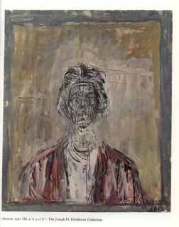 Alberto Giacometti Sculptures Paintings MOMA Show 1965 Modern Art 