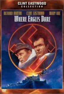 Where Eagles Dare Clint Eastwood WWII Action DVD New