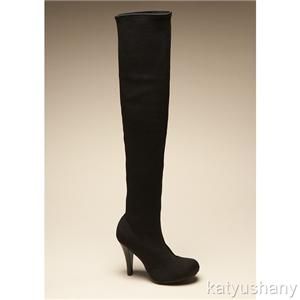 alizee inspired stretchy report boots $ 120 sexy