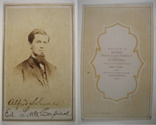   CDV w/ID LIttle Corporal Ed. Alfred L Sewell Brady Galleries, Old Abe