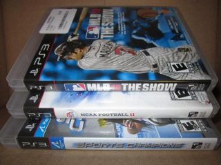 This is a lot of 3 USED Playstation 3 games. All items are in good 