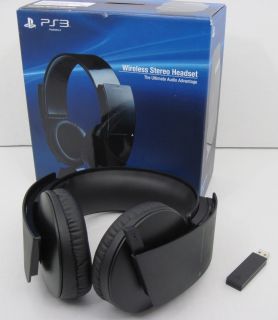 Official Sony PS3 Wireless Headset Plus Other Accessories for Parts or 