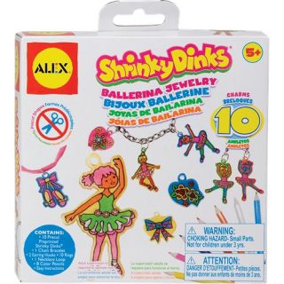 alex toys shrinky dinks ballerina jewelry 494b make your own jewelry 