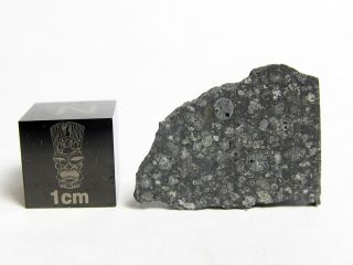 Allende CV3 Meteorite 1 45g Fresh Fragrant Partial Slice