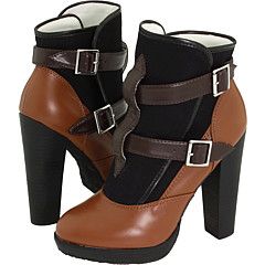 Harajuku Lovers Alix Boots New Ankle Booties Brown