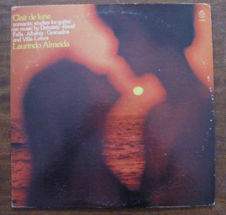 Laurindo Almeida Clair de Lune Angel LP