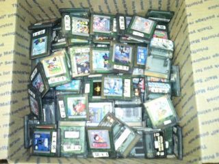 Nintendo Game Boy Color   Lot of 98 Used Cartridge Only Games