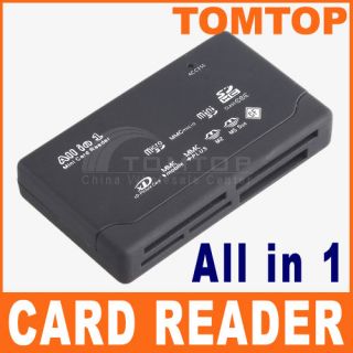 All in 1 USB 2 0 Card Reader Multi SD XD MMC MS CF SDHC TF Micro Mini 