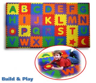 New ABC Alphabet Puzzle Interlocking Eva Foam Floor Play Mat Baby Kid 