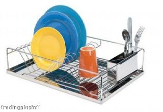 wire rack holds 12 dishes and has section for glassware tray below 