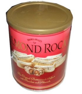 New Brown and Haley Almond Roca Buttercrunch Toffee 29 Ounce Gift 
