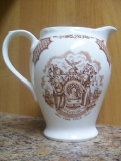 Alfred Meakin Fair Winds Pitcher Staffordshire England New York State 