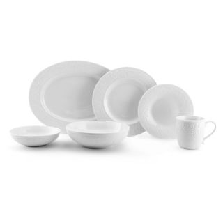 Pfaltzgraff Everyday White Holly Dinnerware Set, 34 Pc, Svc for 8 w 