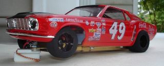 49 Bobby Allison Mustang Custom Built 1 24 Slot Car