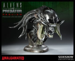 Alien Predator Predalien Life Size Bust Sideshow Limited Edition 