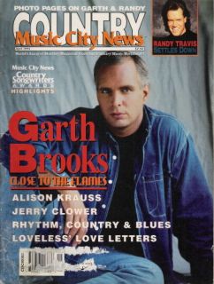 GARTH BROOKS Alison Krauss Randy Travis 1994 Music City News N