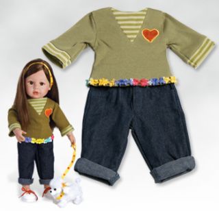 Emmas Outfit Fits 18 inch Dolls All American Girl Dolls