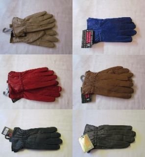 Ladies Leather Driving Gloves Sizes s M and M L