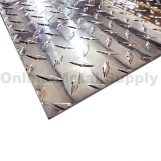  aluminum diamond plate 093 x 12 x 24 aluminum diamond plate aluminum 