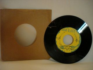 Alvin Cash The Crawlers Twine Time 45rpm Mar V LUS 63